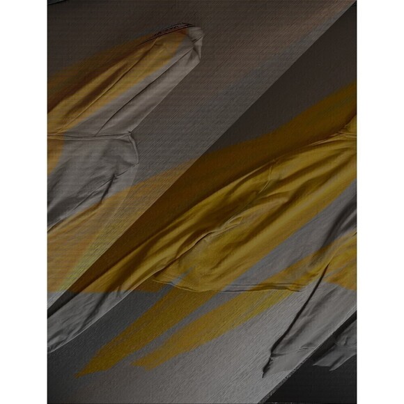 Ellesse Ellela Oh Women’s Yellow Cropped Pullover Hoodie Sweatshirt Sz 6 New - Picture 8 of 9